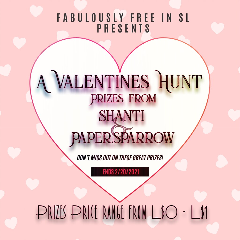 Fabfree Valentines Hunt 2021