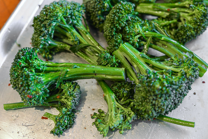 Grilled Broccolini with Lemon and Parmesan