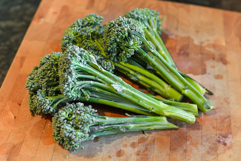 Grilled Broccolini with Lemon and Parmesan