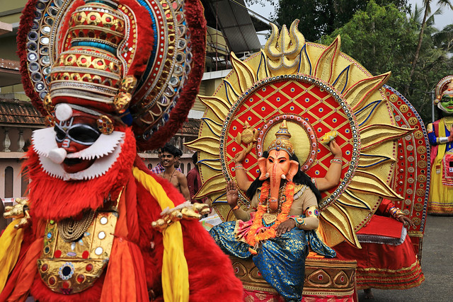 Onam Festival,Thrippunithura,Kerala,India