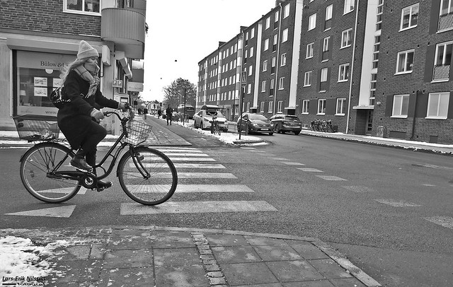 Street scene from Lund, Sweden