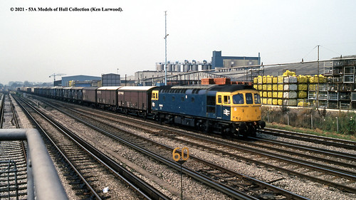 britishrail brcw type3 class33 33040 diesel freight ashford kent train railway locomotive railroad
