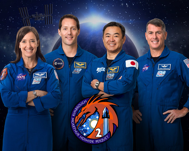 Expedition 64 offical portrait