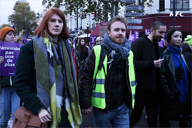 Mouvement des GJ ce joint à la Marche contre les violences sexistes ✔ Acte 54 Paris le 23 nov. 2019 IMG191123_088_©2019 | Fichier Flickr 1000x667Px Fichier d'impression 5610x3740Px-300dpi