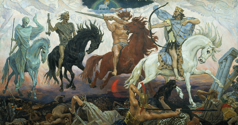 Viktor Vasnetsov - The Four Horsemen of the Apocalypse, 1887