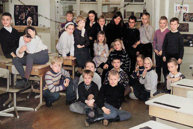 School class photo Netherlands