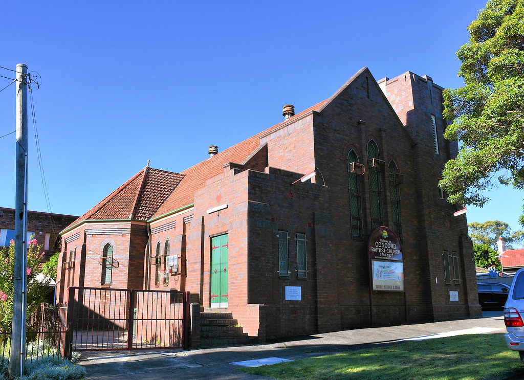 Concord Baptist Church, North Strathfield, Sydney, NSW.