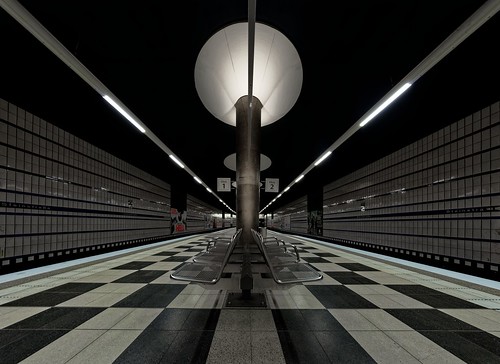nopeople architecture metrostation subway hamburg steinstrase view perspective light sigma1224mmf4dghsmart lines underground design indoors