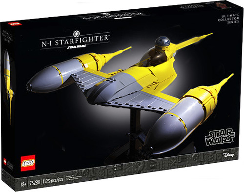 UCS-style Naboo Starfighter MOC