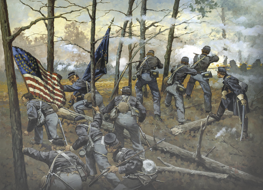 The 9th Illinois at Shiloh "Plenty of Fighting Today"