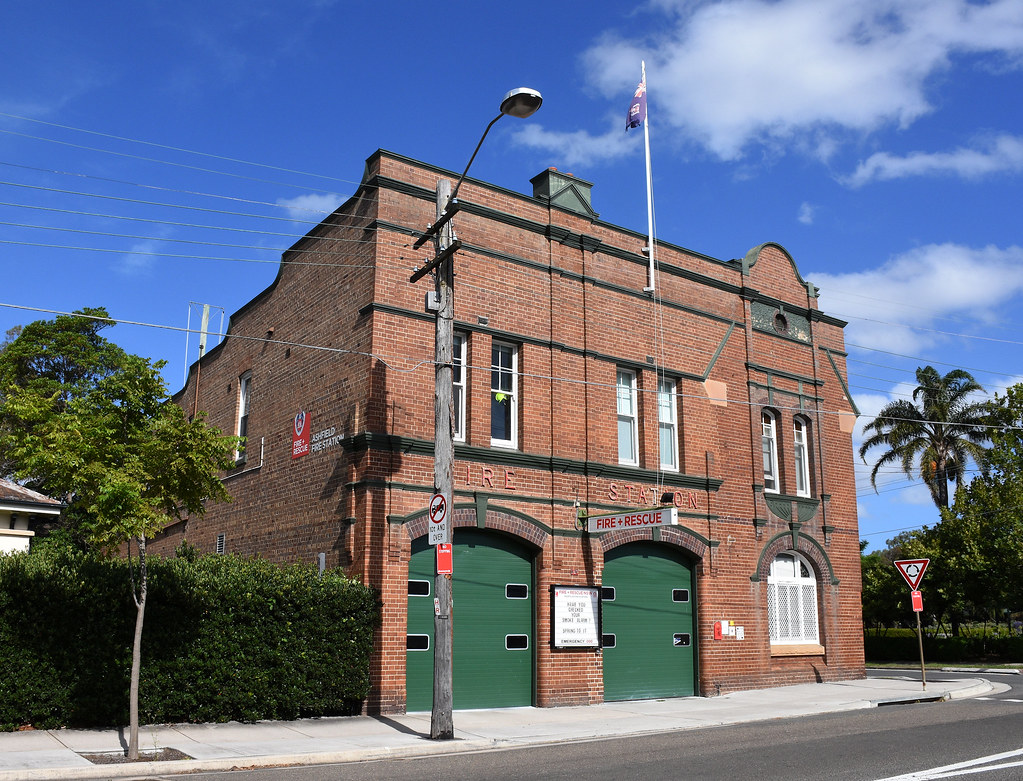 Fire Station, Ashfield, Sydney, NSW.