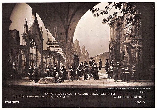 Teatro alla Scala, Milano, Lucia di Lammermoor, 1938, Atto IV