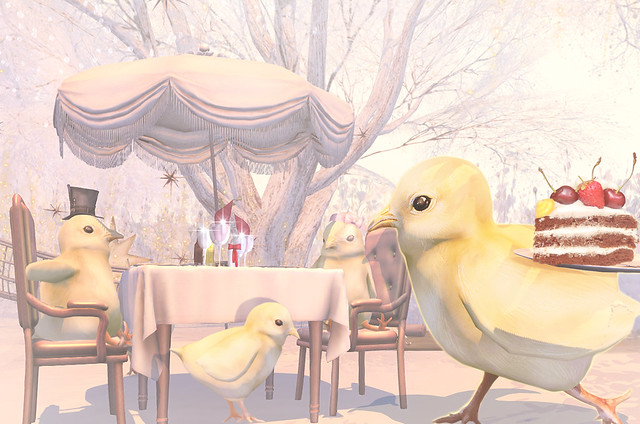 Chicken's romantic Valentine :)))