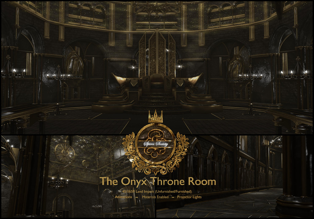 Spires Society – The Onyx Throne Room