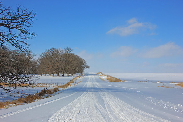Winter Country Roads . . .