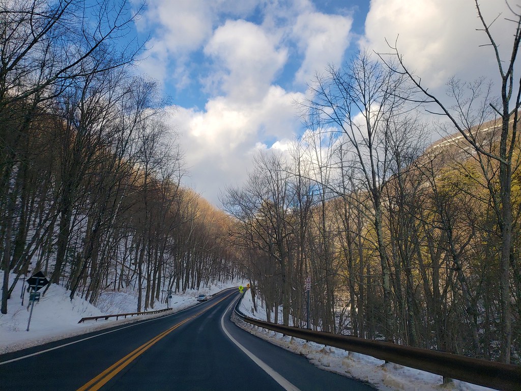 Route 23A On The Way To Hunter