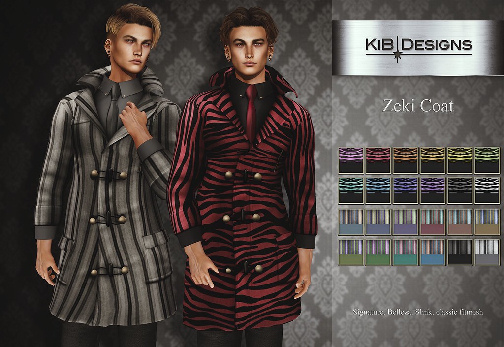 KiB Designs - Zeki Coat @Sense Event 18th Feb