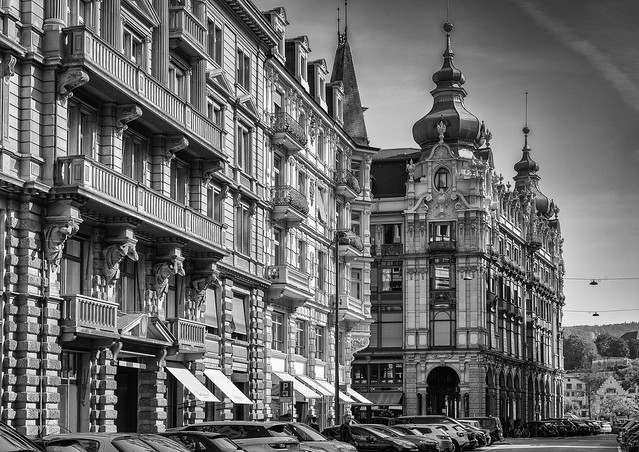 Zurich - Office Building and Shoppes