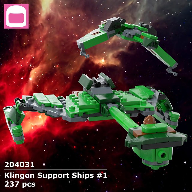 Klingon Support Ships #1 Box Art