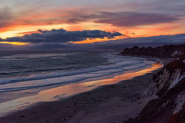 Ellwood Beach Sunset