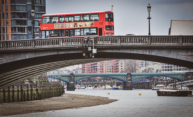 Battersea Bridge, London  バタシー橋、ロンドン