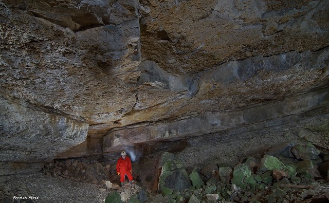 au fond de la Grotte de la Barme - Nans Sous Sainte Anne
