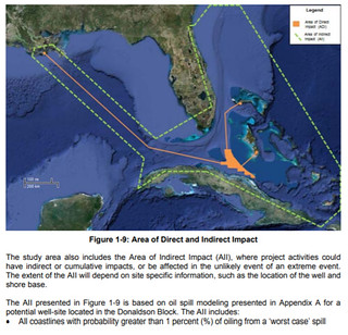 Bahamas Petroleum Company Donaldson well Area of Impact | by Dr. Ancilleno Davis