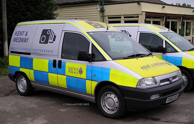 Kent Police Peugeot Expert Safety Camera Van GK52 XSP