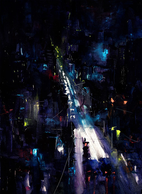City Night Painting
