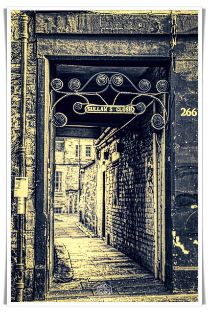 Gullan's Close, The Royal Mile, Canongate, Edinburgh, Scotland U