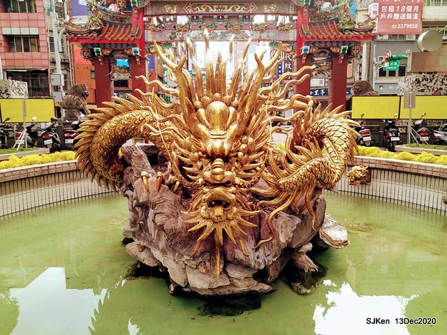 桃園大廟景福宮(Jinfung temple) at Taoyuan city, North Taiwan, SJKen, Dec 13,2020.