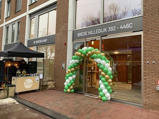 Ballonboog 6m Opening Oplevering De Groene Kaap Rotterdam | by Globos Ballonnen