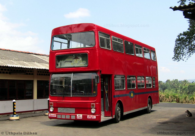 MCW Metro double decker bus from SLTB Yatinuwara depot