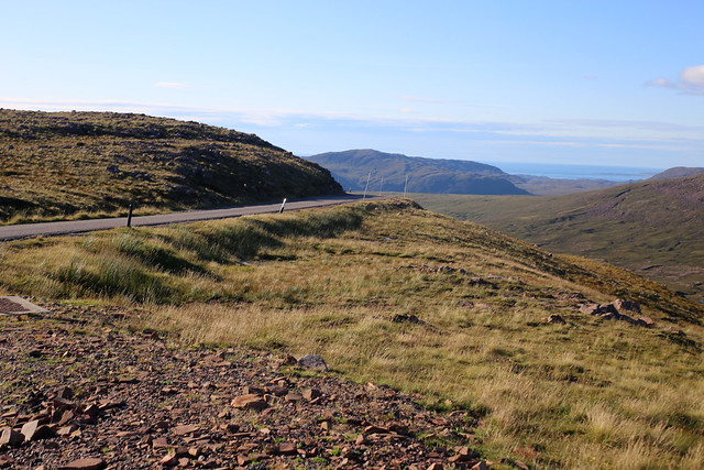 View from the Applecross Pass