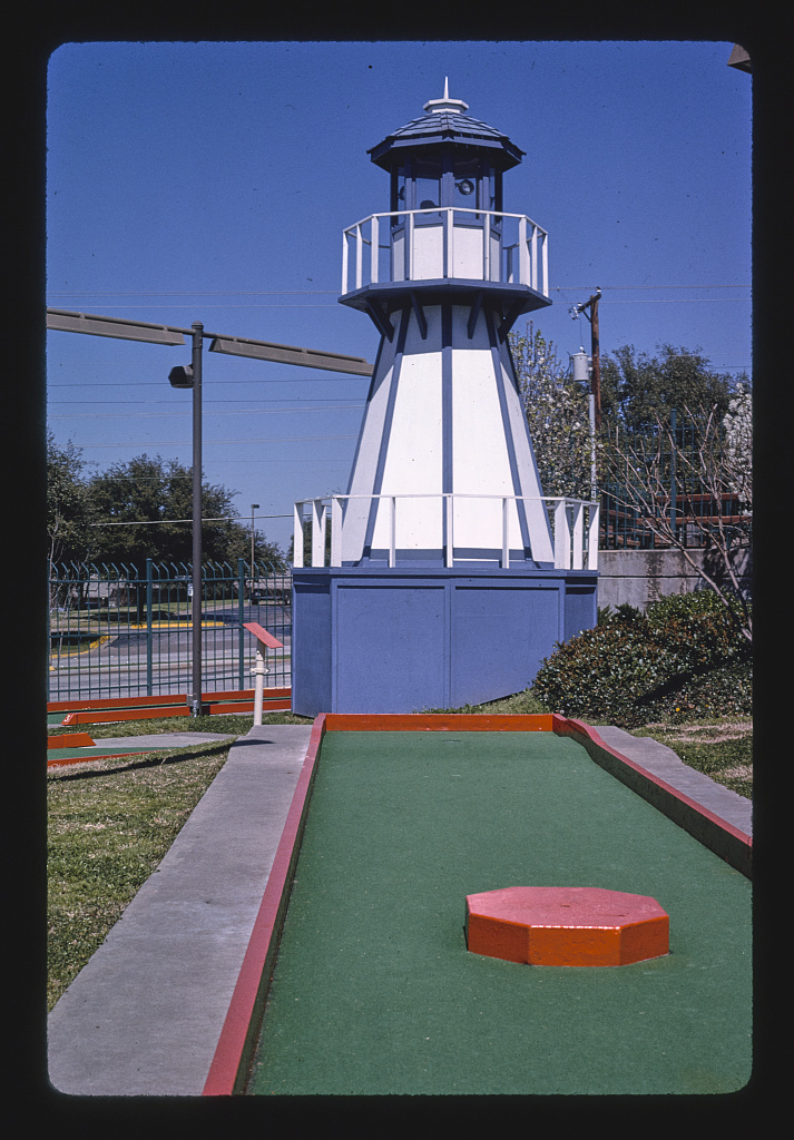 Lighthouse, Lackland Road Putt-Putt, Fort Worth, Texas (LOC)