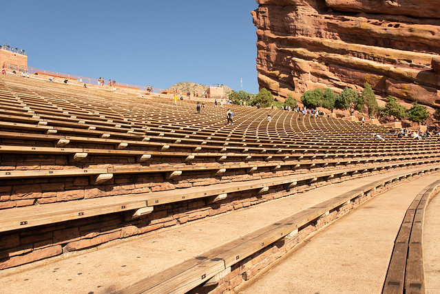 Workout space at Red Rocks
