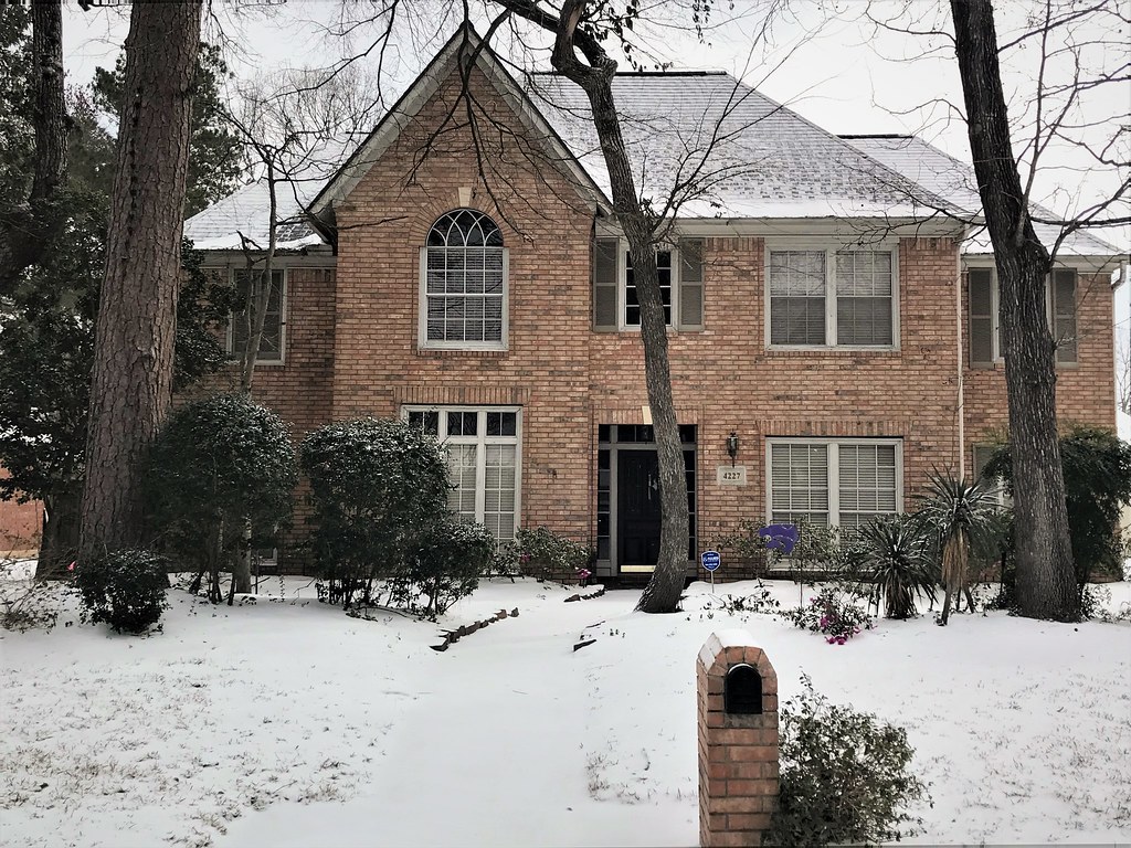 Winter in Houston, Texas