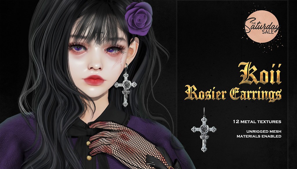 † koii † Rosier Earrings for TSS @Mainstore