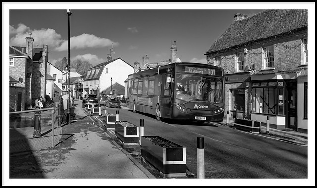 Rural Bus Service Stevenage to St Albans: Old Welwyn
