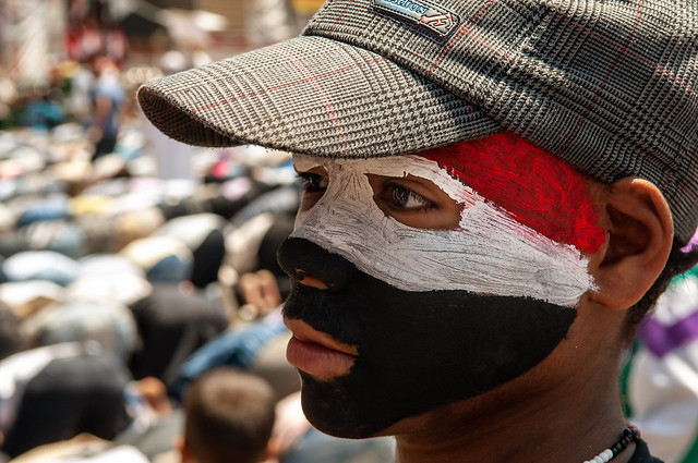 The Egyptian Revolution of January 25th 2011 Cairo, Egypt.