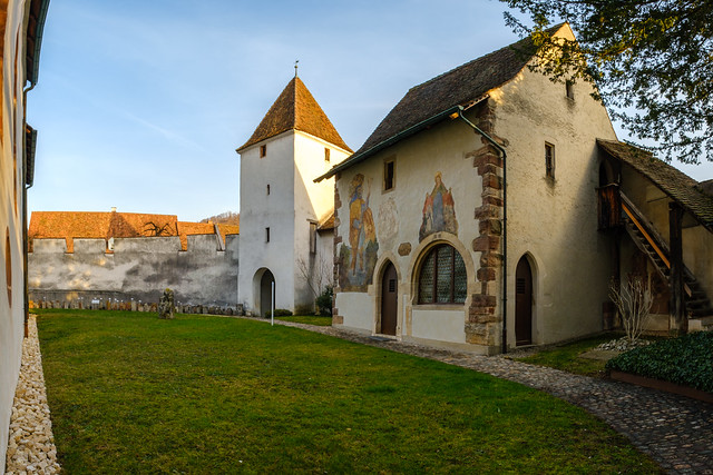 St. Arbogast Kirche in Muttenz (Schweiz)