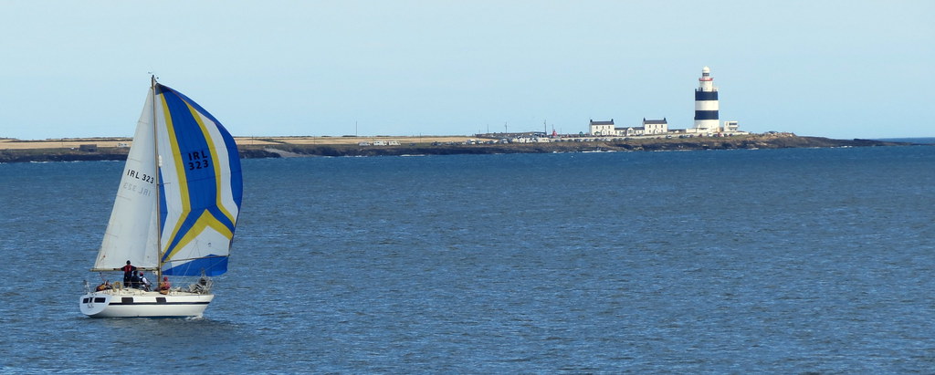 2014 07 24 Hook Head and yacht (1)