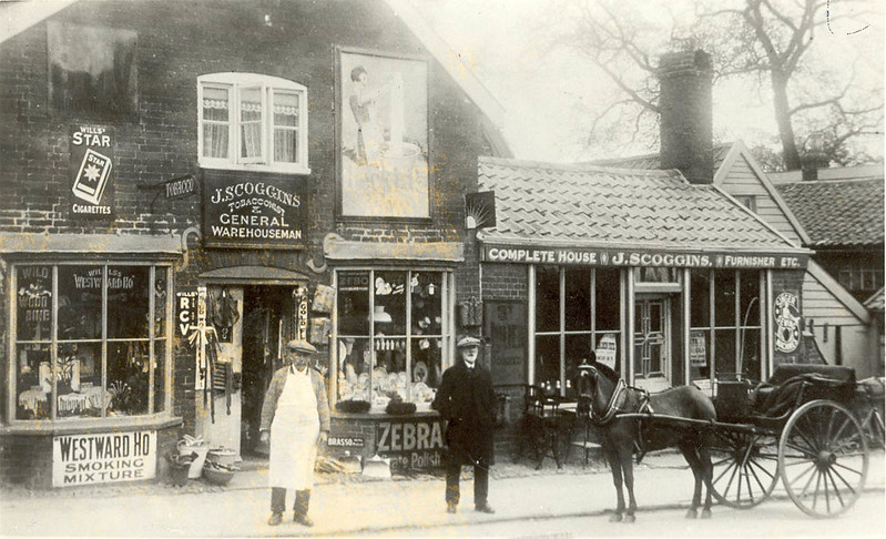 Then And Now: Scoggins store, around 1900