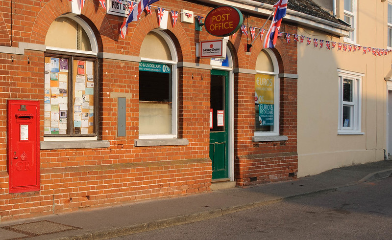 Then And Now: Framlingham Post Office, 2011