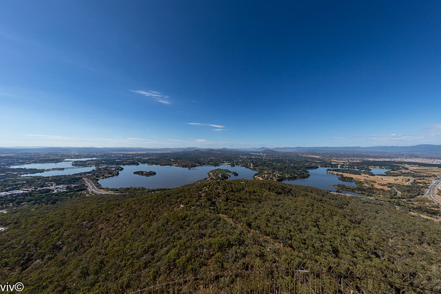 Scenic Lake Burley Griffin, Canberra, Australian Capital Territory, Australia