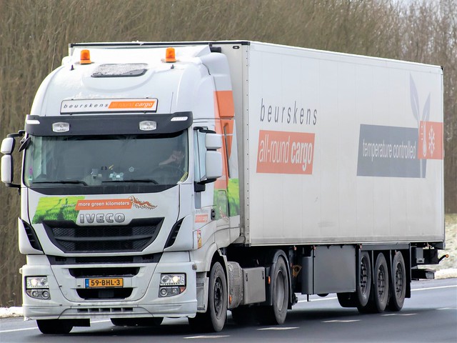Iveco Stralis, from Beurskens All-round Cargo, Holland.