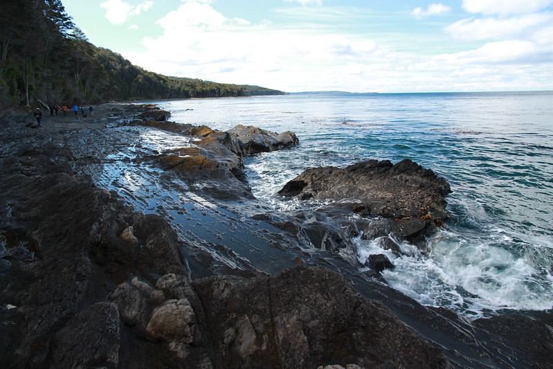 close to the most southern part of mainland chile.