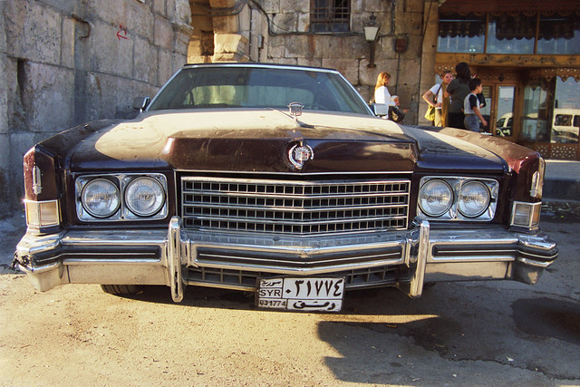1970s Cadillac Eldorado at Bab Sharqi, Damascus
