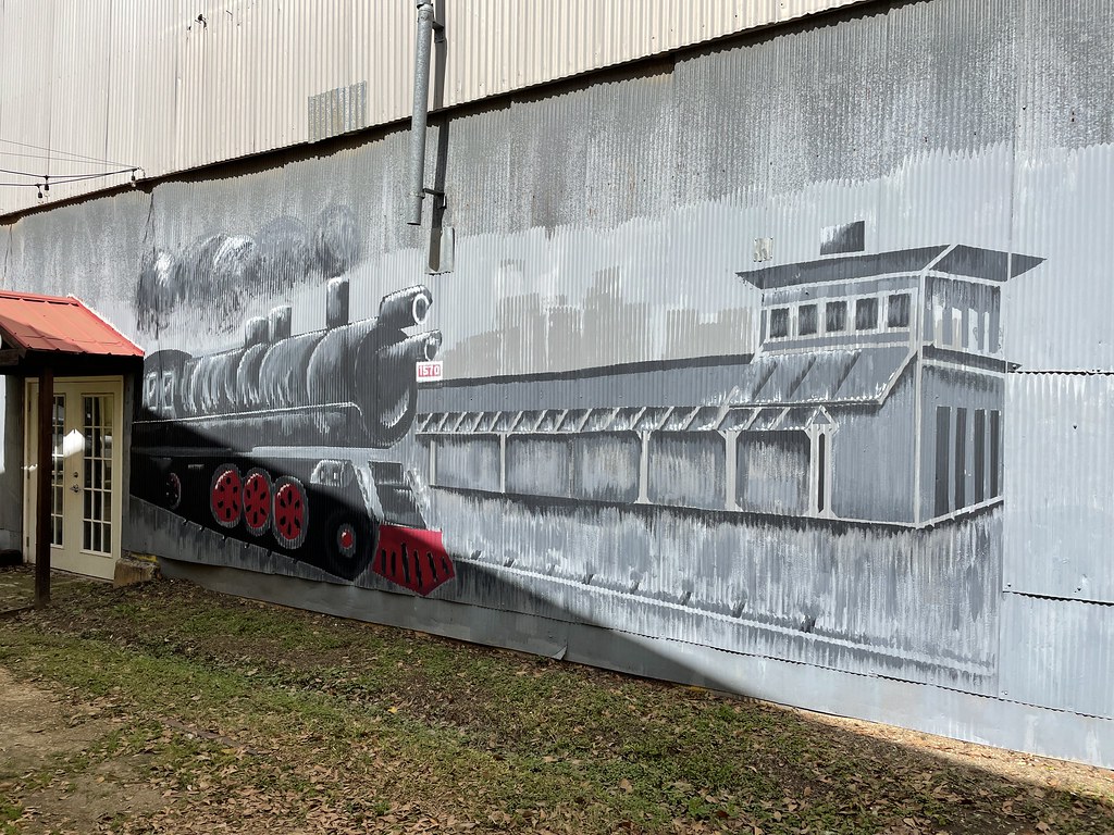 Engine and Depot Mural