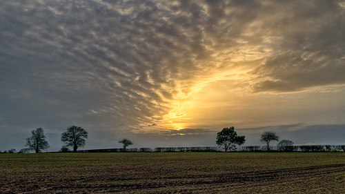 clouds countrysidewalks farmland skyscape sundown sunsets trees warwickshirecountryside
